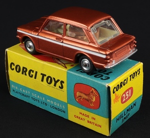Corgi toys 251 hillman imp ll765 back