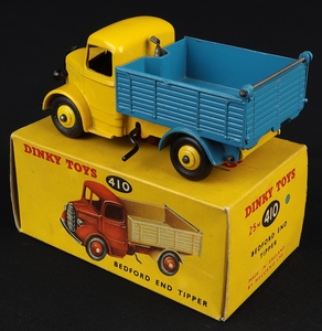 Dinky toys 410 bedford end tipper ll778 back