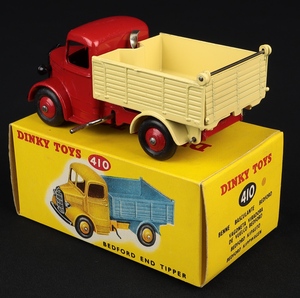 Dinky toys 410 bedford end tipper ll780 back