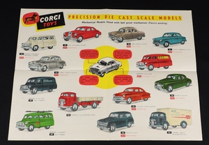 Corgi leaflets 1957 ll812 inside