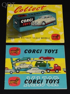 Corgi leaflets 1957 ll812 front