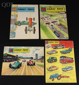 Corgi catalogues leafets 1959 62 ll813 front