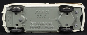 Corgi toys 211 studebaker golden hawk ll815 base