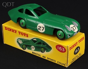 Dinky toys 163 bristol 450 sports coupe ll825 front