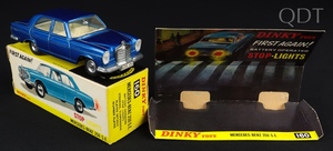 Dinky toys 160 mercedes benz 220 se ll830 front