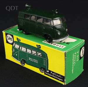 Siku v12 polizei vw bus ll841 front