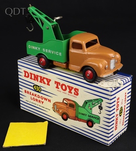 Dinky toys 430 breakdown lorry ll857 front