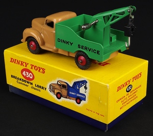 Dinky toys 430 breakdown lorry ll858 back