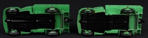 Trade box dinky toys 25w 411 bedford trucks ll862 base