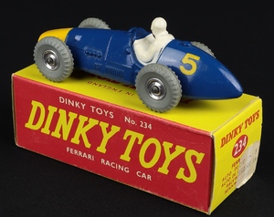 Dinky toys 234 ferrari racing car ll872 back