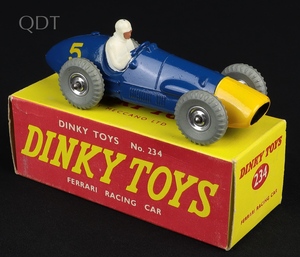Dinky toys 234 ferrari racing car ll872 front