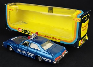Corgi toys 416 buick police car ll879 back
