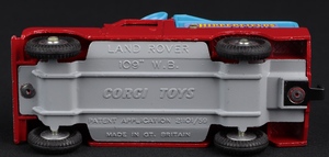 Corgi toys 487 circus landrover parade vehicle ll885 base