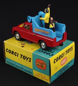 Corgi toys 487 circus landrover parade vehicle ll885 back