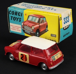 Corgi toys 333 sun rally mini kk886 back