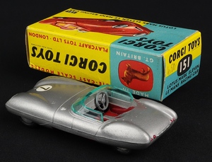 Corgi toys 151 lotus mark eleven le mans racing car ll915 back