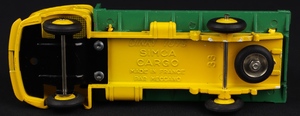French dinky 33c simca cargo truck miroitier ll921 base