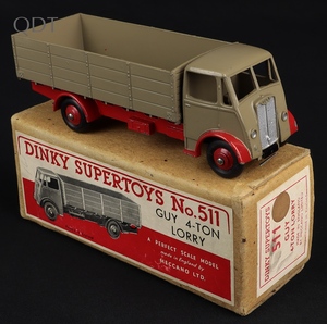 Dinky supertoys 511 guy 4 ton lorry ll922 front