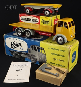 Shackleton foden flatbed trailer ll930 front