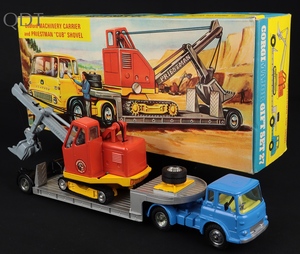 Corgi gift set 27 bedford machinery carrier priestman cub shovel ll931 front