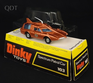 Dinky toys 103 spectrum patrol car ll946 front