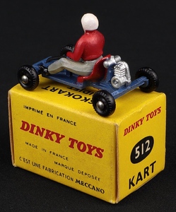 French dinky toys 512 leskokart ll961 back