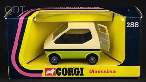 Corgi toys 288 minissima ll970 front
