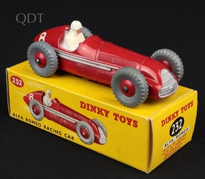 Dinky toys 232 alfa romeo racing car ll991 front