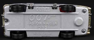 Corgi toys 271 james bond aston martin mm1 base