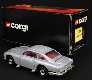 Corgi toys 271 james bond aston martin mm1 back