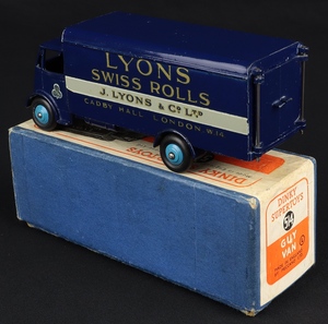 Dinky supertoys 514 lyons swiss rolls guy van mm4 back