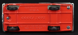Corgi toys 486 kennel service wagon four dogs mm12 base