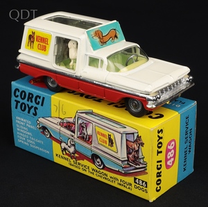 Corgi toys 486 kennel service wagon mm12 front
