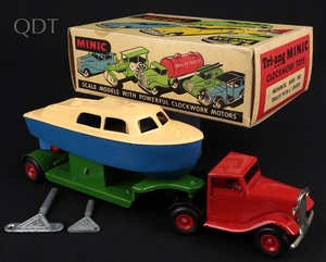 Minic 114m mechanical horse trailer cruiser mm28 front