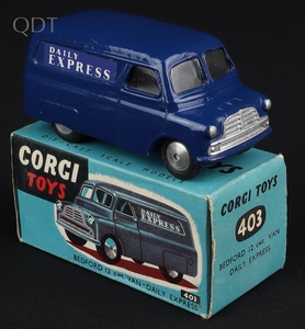 【Dinky】CORGI TOYS BEDFORD Corgi Toys 403 Bedford 12 CWT Van 