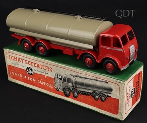 Dinky supertoys 504 foden 14 ton tanker mm31 front