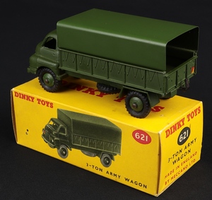 Dinky toys 621 3 ton army wagon mm33 back