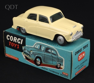 Corgi toys 201m austin cambridge saloon mm35 front