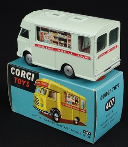 Corgi toys 407 smith's karrier bantam van mobile shop mm36 back