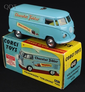 Corgi toys 441 vw toblerone van mm38 front