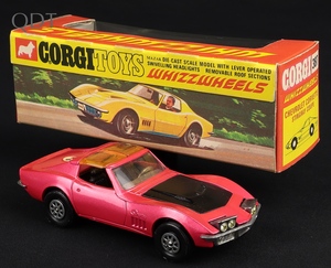 Corgi toys 387 chevrolet corvette stingray mm41 front