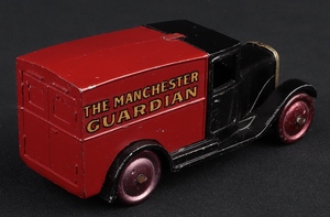 Dinky toys 28e manchester guardian 1st type van mm45 back 1
