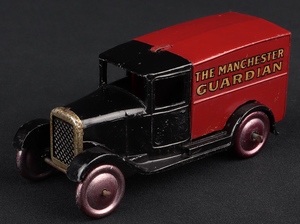 Dinky toys 28e manchester guardian 1st type van mm45 side 1