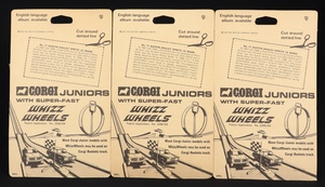 Corgi juniors 11 austin healey sprite le mans trade pack mm48 reverse