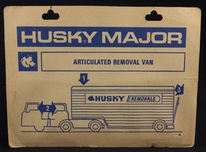Husky major 2004 articulated removal van mm50 back