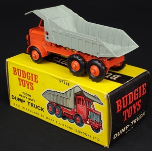 Budgie 226 foden dump truck mm56 back