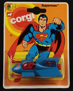 Corgi juniors 11 superman mm72 front