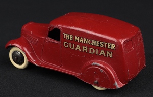 Dinky toys 28c delivery van manchester guardian mm87 back 1
