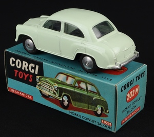 Corgi toys 202m morris cowley saloon mm99 back