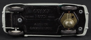 Corgi toys 201m austin cambridge saloon mm100 base